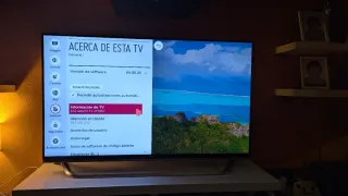 Televisión LG UF8507 3D Plata
