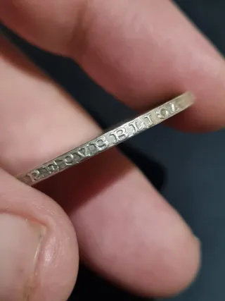 11gr Plata 500 Liras Italia 1966