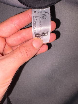 Sudadera Quechua Gris y Negra con Capucha