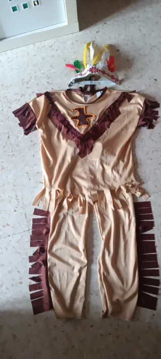 Disfraz Indio Talla 6-7