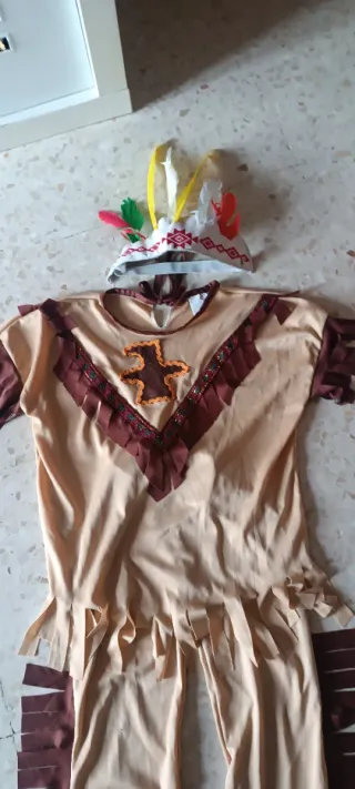 Disfraz Indio Talla 6-7