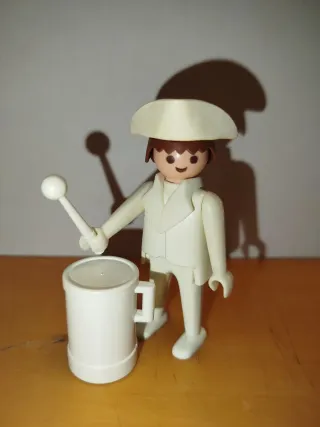 Envío Playmobil 3606 Tambor Blanco Serie Color