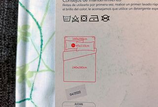 Juego de sábanas cama 160 (A ESTRENAR)