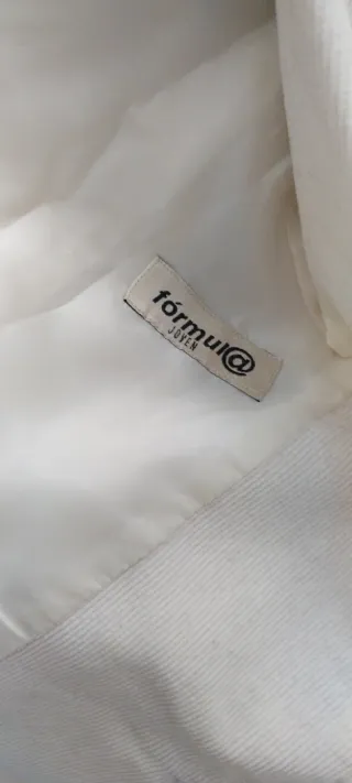 Chaqueta FORMUL@ JOVEN blanca