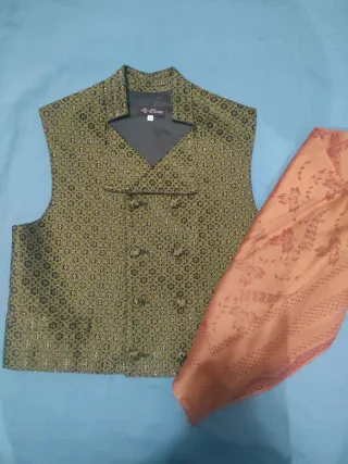 Chaleco fallero Talla 16. Regalo pañuelo