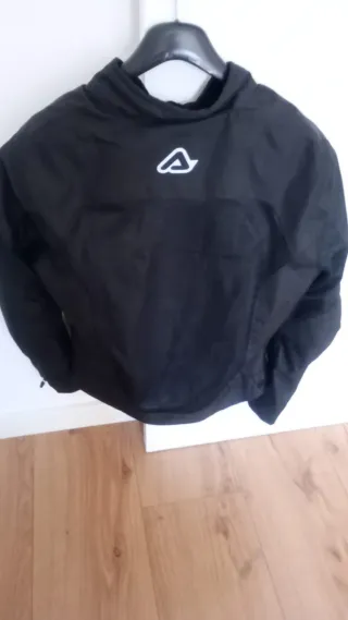 Chaqueta Moto Negra Acerbis COMO NUEVA