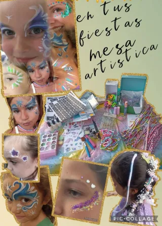 Kit Mesa Artística para Fiestas