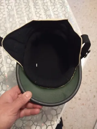 Casco Vespa Vintage Beige y Verde