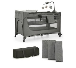 Cuna de viaje Kinderkraft con cambiador