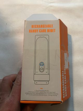 Bidé de mano recargable