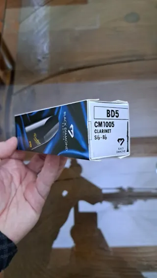 Boquilla Clarinete Sib Vandoren BD5 Black Diamond