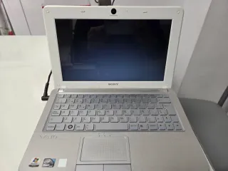 SONY VAIO Portátil Plata/Blanco