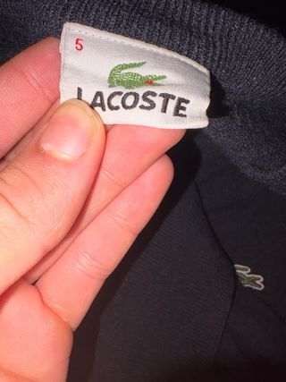Jersey Lacoste Azul Marino