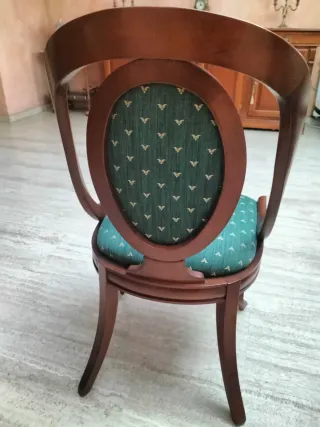 Mesa comedor clásica + 6 sillas