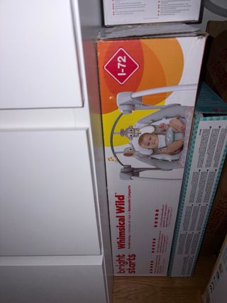 Minicuna + columpio + 2 regalos