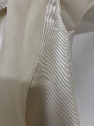 Vestido de Novia Seda otoman acanalada