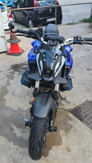 Yamaha MT-07 Azul y Negra