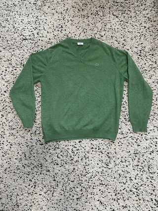 Jersey Lacoste Verde Talla M Vintage