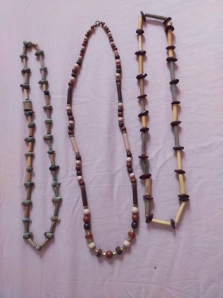 Conjunto collares y pulseras carnaval