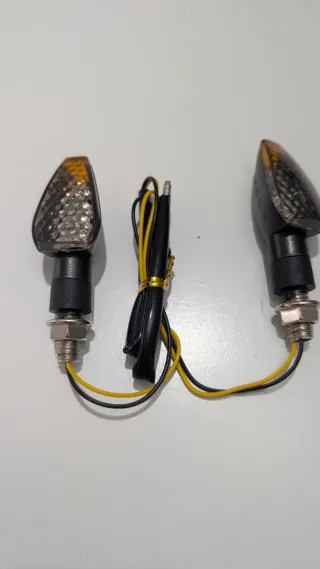 Piscas LED Moto 2x novo 2x usado mas em bom estado