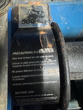 Tractel TS500 Polipasto 500 kg