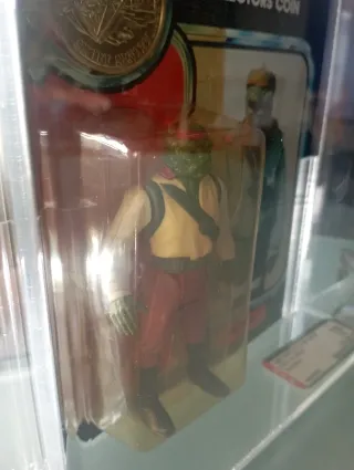 Barada Vintage MOC POTF 92 back AFA70 ex+