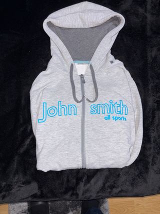 Sudadera John Smith gris con capucha