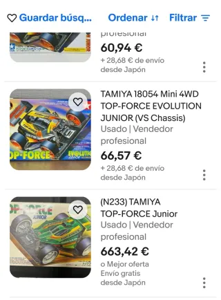 Tamiya Top-Force Jr. Mini 4WD