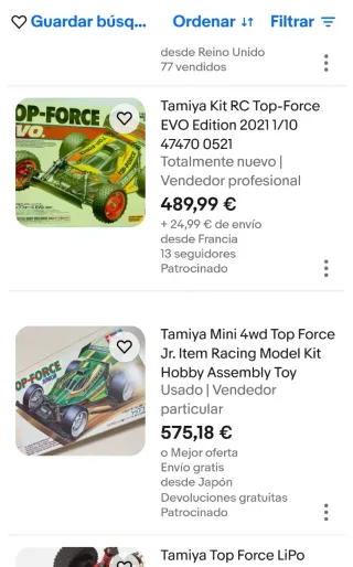 Tamiya Top-Force Jr. Mini 4WD