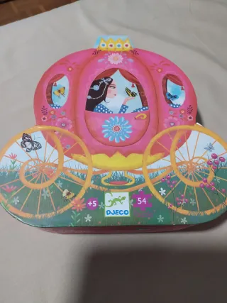 Puzzle Djeco Carruaje 54 Piezas