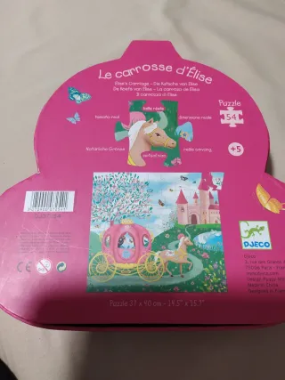 Puzzle Djeco Carruaje 54 Piezas