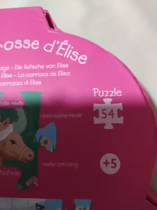 Puzzle Djeco Carruaje 54 Piezas