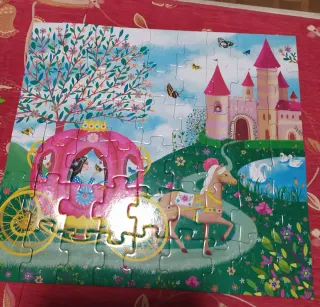 Puzzle Djeco Carruaje 54 Piezas