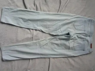 Vaqueros Massimo Dutti Azul Claro