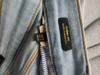 Vaqueros Massimo Dutti Azul Claro