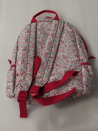 Mochila Okaidi niña estampado floral