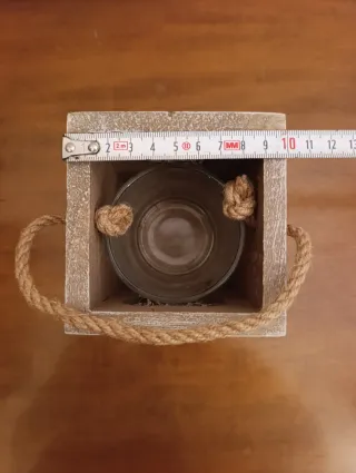 Decoración portavelas