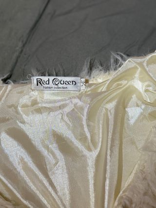 Chaqueta de pelo blanca