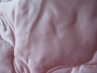 Colcha/Edredón Rosa Satinado Cama 120cm