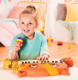 Juguete de teclado y micrófono B.toys