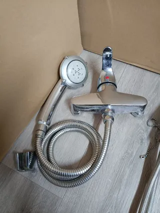 Grifería baño completa metal