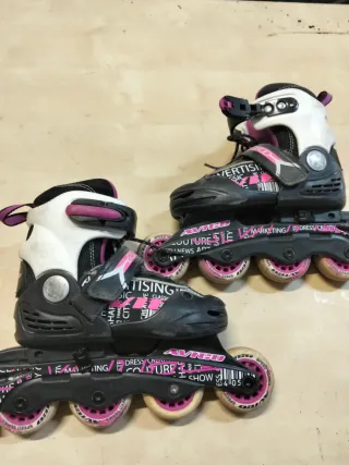 Patines en línea niña talla ajustable 28-31