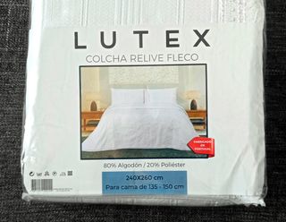 Colcha cama 135-150 blanca (A ESTRENAR)