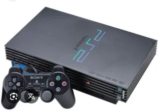 Consola PlayStation 2 Negra con 2 Mandos