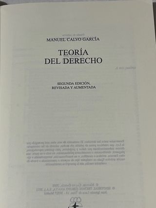 Manual Teoría del Derecho