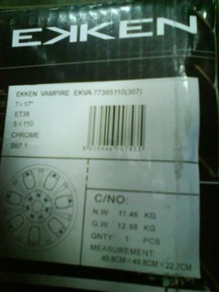 5 Llantas 17 Cromadas Americanas