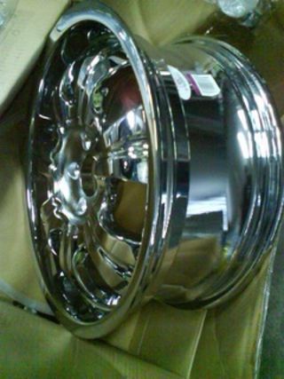 5 Llantas 17 Cromadas Americanas