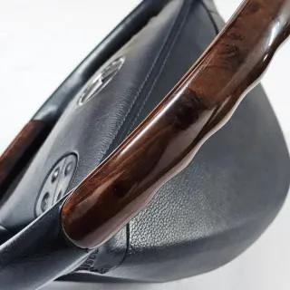 Volante Mercedes Cuero y Madera Original