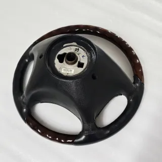 Volante Mercedes Cuero y Madera Original