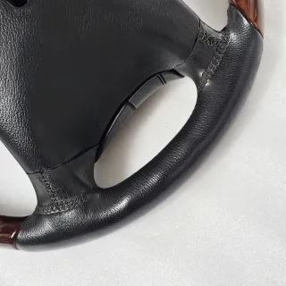 Volante Mercedes Cuero y Madera Original